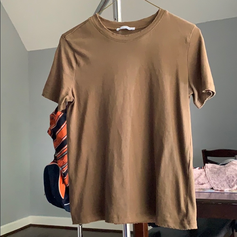 Light Brown Zara Tee